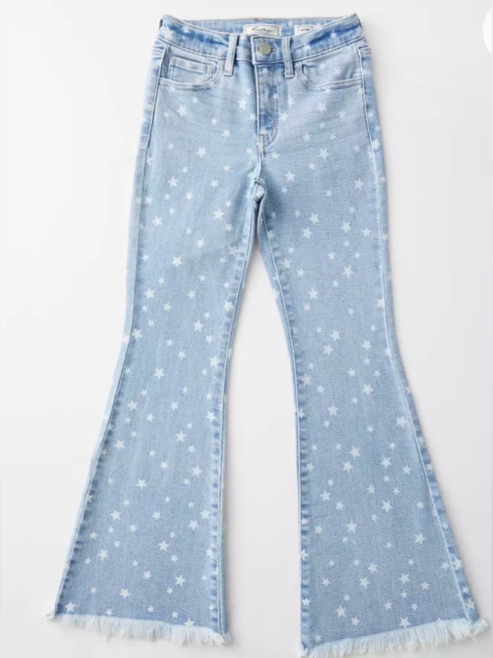 Kancan Girl’s High Rise Flare Stretch Jeans Size 16